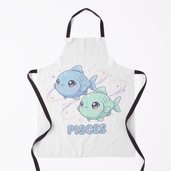 Item preview, Kawaii Pisces Fish – Cute Zodiac Sign Illustration designed and sold by LaurannaDesign.