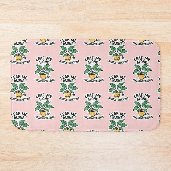 Item preview, Leaf Me Alone – “I’m Photosynthesizing” Funny Plant Lover Sticker, T-Shirt & Mug designed and sold by WhimsyByPaul.redbubble.com.