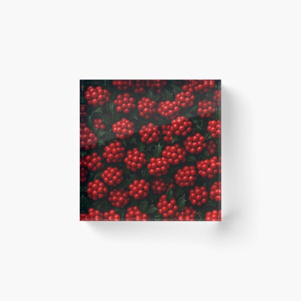 Item preview, Festive Kokina Berry Explosion – Seamless Christmas Botanical Pattern designed and sold by ZEYCAT.