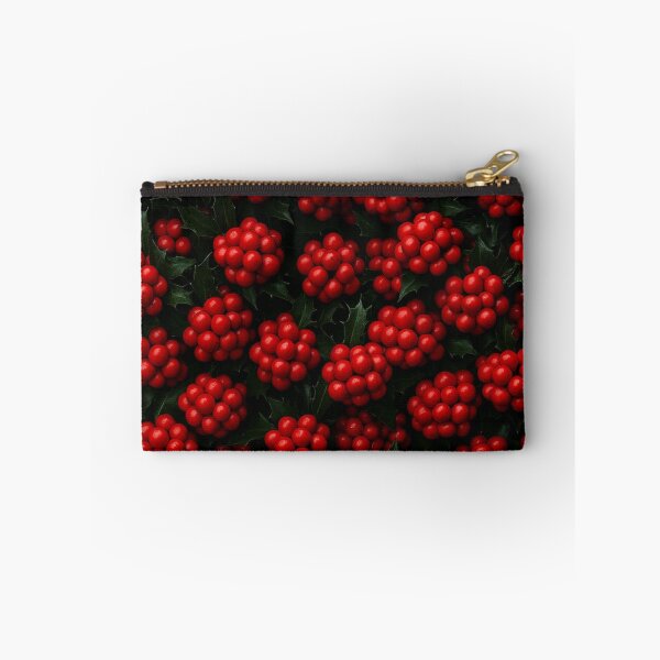 Item preview, Festive Kokina Berry Explosion – Seamless Christmas Botanical Pattern designed and sold by ZEYCAT.
