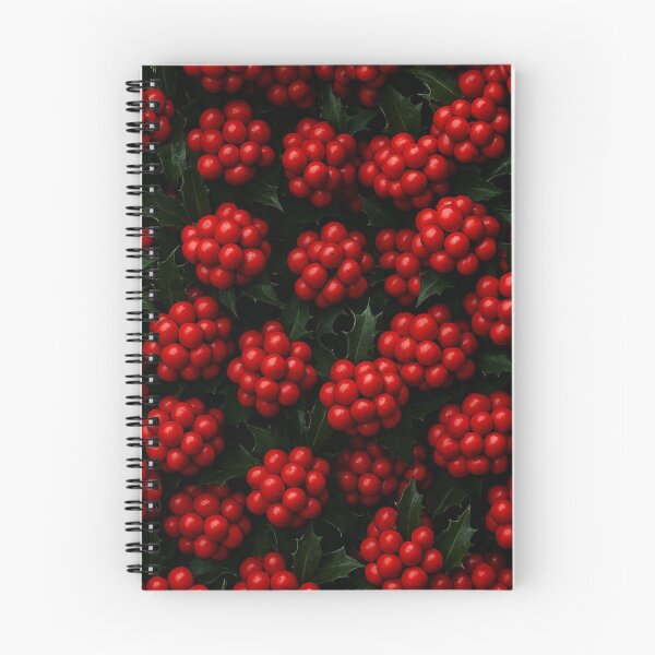 Item preview, Festive Kokina Berry Explosion – Seamless Christmas Botanical Pattern designed and sold by ZEYCAT.