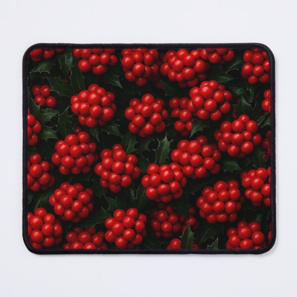 Item preview, Festive Kokina Berry Explosion – Seamless Christmas Botanical Pattern designed and sold by ZEYCAT.