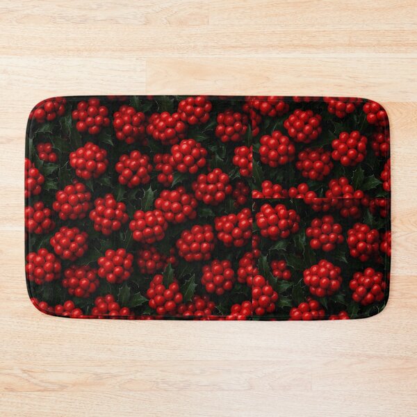 Item preview, Festive Kokina Berry Explosion – Seamless Christmas Botanical Pattern designed and sold by ZEYCAT.