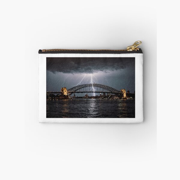Item preview, El puente del puerto de Sídney durante una tormenta eléctrica designed and sold by aykiradesigns.