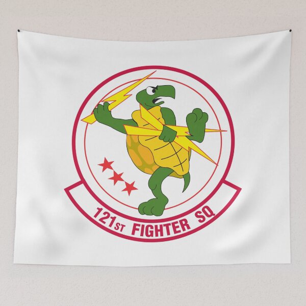 Item preview, 121st Fighter Squadron Patch - "The Flying Turtles" Insignia designed and sold by CharlieDesings.