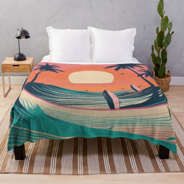 Item preview, Malibu Surf Club Poster | Retro 1960s Surf Art designed and sold by Esterlane.