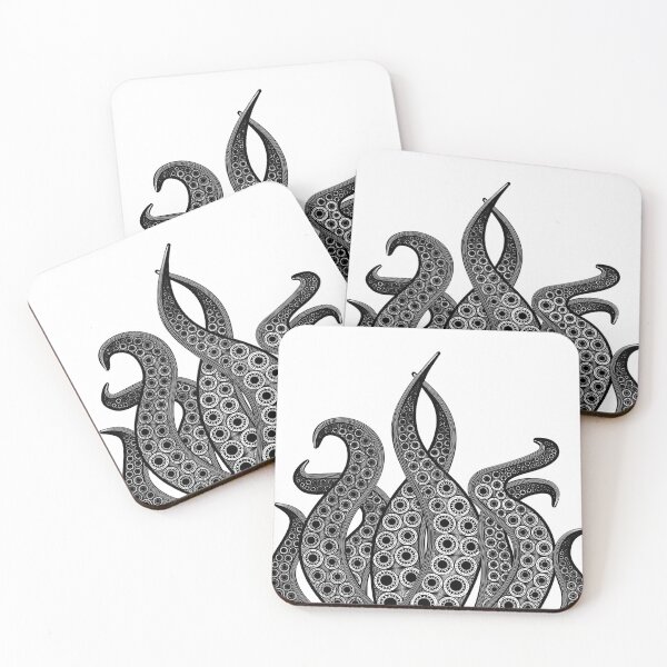 Item preview, Abstract Octopus Tentacle Illustration designed and sold by assetflipped.