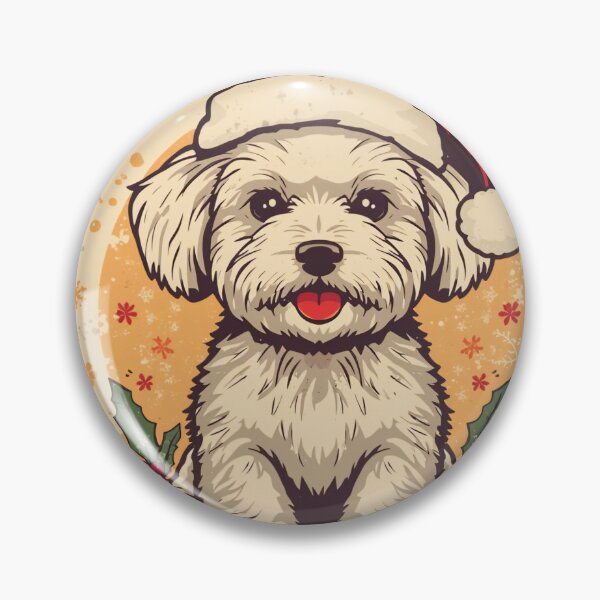 Item preview, Maltipoo Christmas designed and sold by TobyTheMaltipoo.