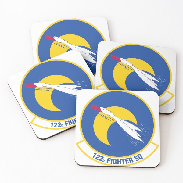 Item preview, 122d Fighter Squadron Patch - Air Defense/Tactical Aviation Insignia designed and sold by CharlieDesings.