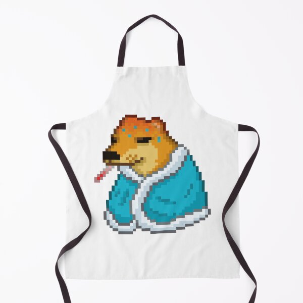 Item preview, Sick dog, pixel art meme designed and sold by Judith RS.