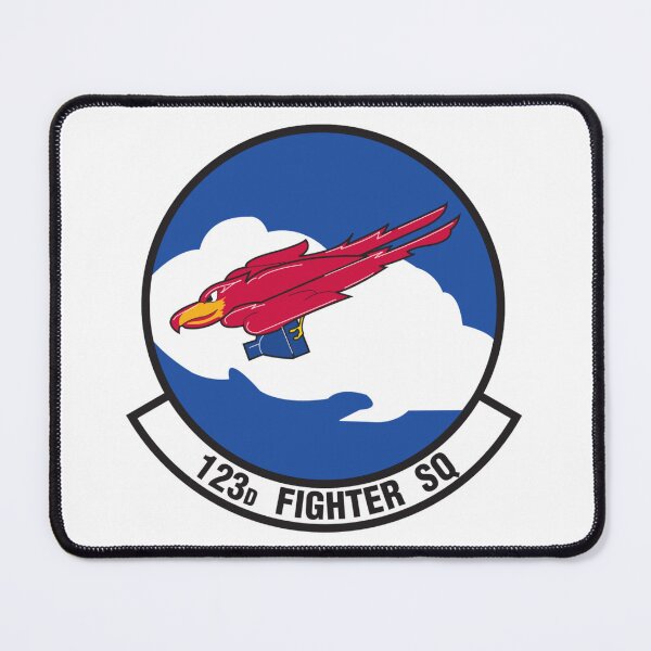 Item preview, 123d Fighter Squadron Patch - "The Red Bird" Insignia designed and sold by CharlieDesings.