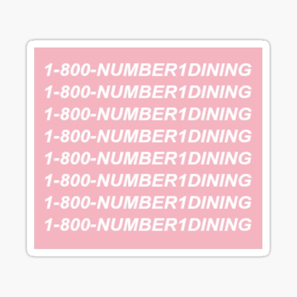UMASS DINING #1 Sticker