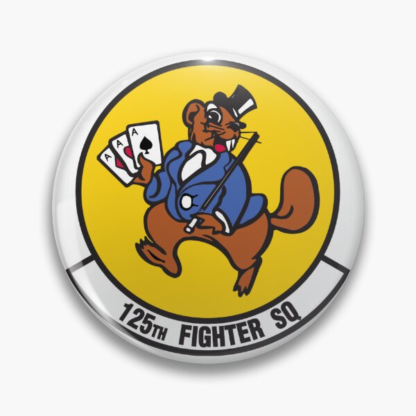 Artikelvorschau, Abzeichen des 125. Jagdgeschwaders – Maskottchen-Insignien „Der Magier-Ass“ entworfen und verkauft von CharlieDesings.