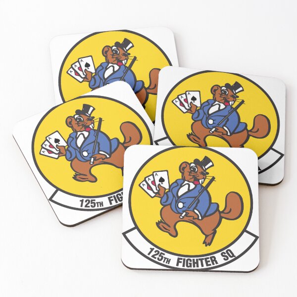 Item preview, 125th Fighter Squadron Patch - "The Ace Magician" Mascot Insignia designed and sold by CharlieDesings.