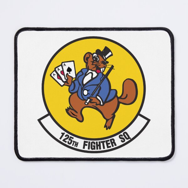 Item preview, 125th Fighter Squadron Patch - "The Ace Magician" Mascot Insignia designed and sold by CharlieDesings.