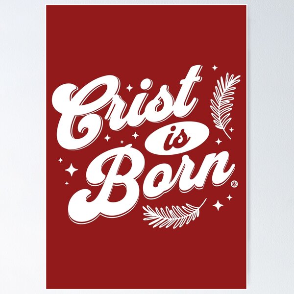 Item preview, Jesus is born designed and sold by Yuzik.