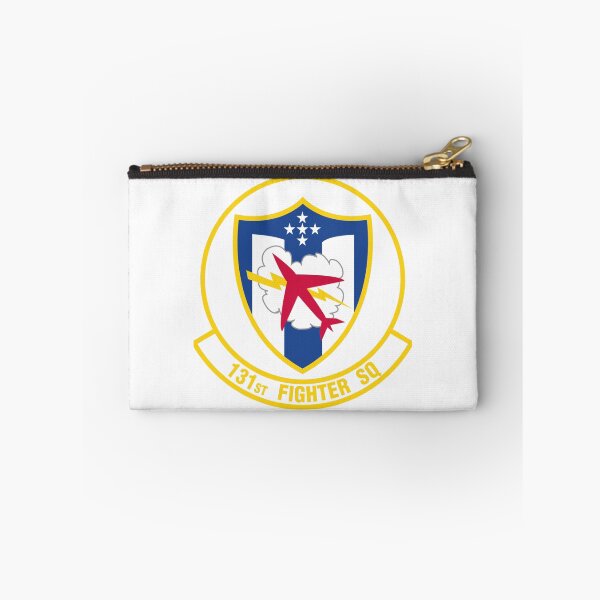 Item preview, 131st Fighter Squadron Patch - Combat Jet and Lightning Insignia designed and sold by CharlieDesings.