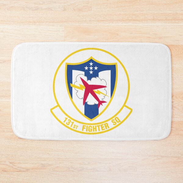 Item preview, 131st Fighter Squadron Patch - Combat Jet and Lightning Insignia designed and sold by CharlieDesings.