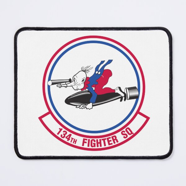 Item preview, 134th Fighter Squadron Patch - "The Bomber Rider" Mascot Insignia designed and sold by CharlieDesings.