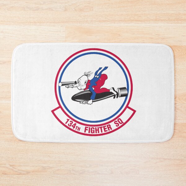Item preview, 134th Fighter Squadron Patch - "The Bomber Rider" Mascot Insignia designed and sold by CharlieDesings.