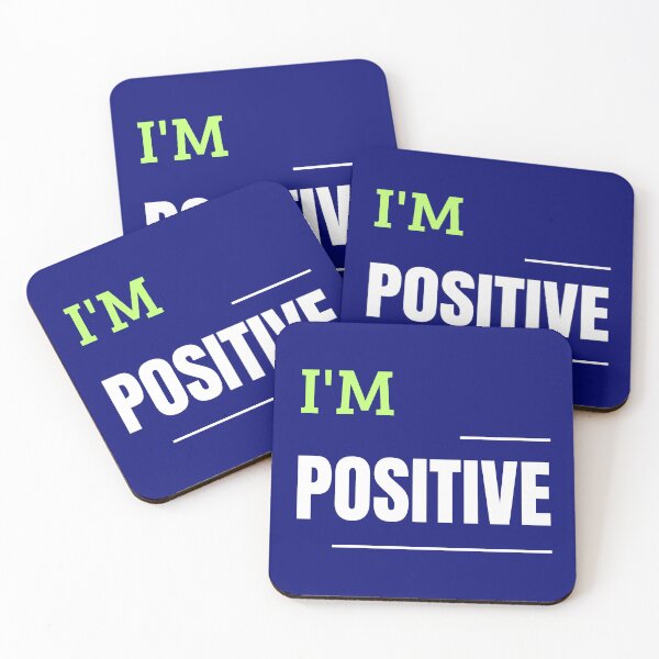 Item preview, I'm Positive – Motivational & Empowering T-Shirt designed and sold by SALEX.com.