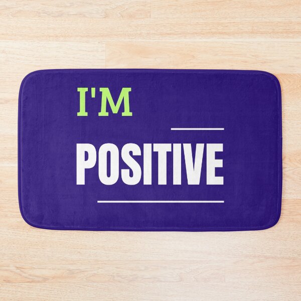 Item preview, I'm Positive – Motivational & Empowering T-Shirt designed and sold by SALEX.com.