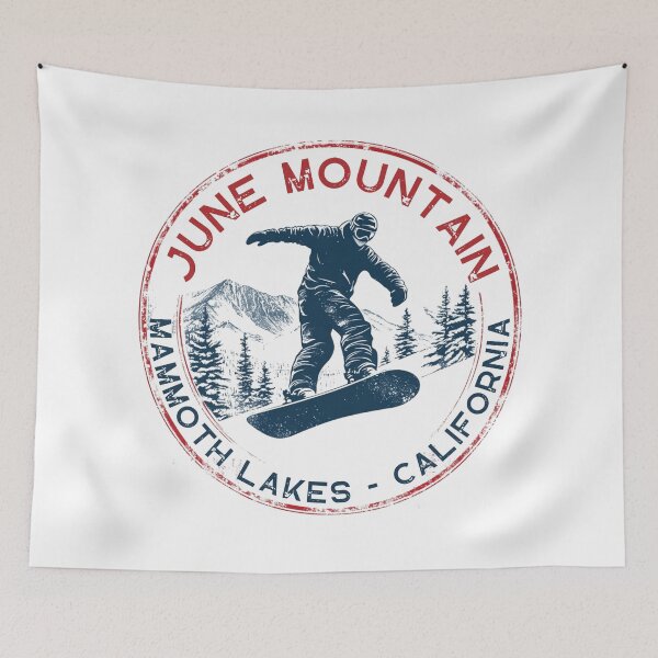 Item preview, June Mountain - California  designed and sold by GoodOldVintage.