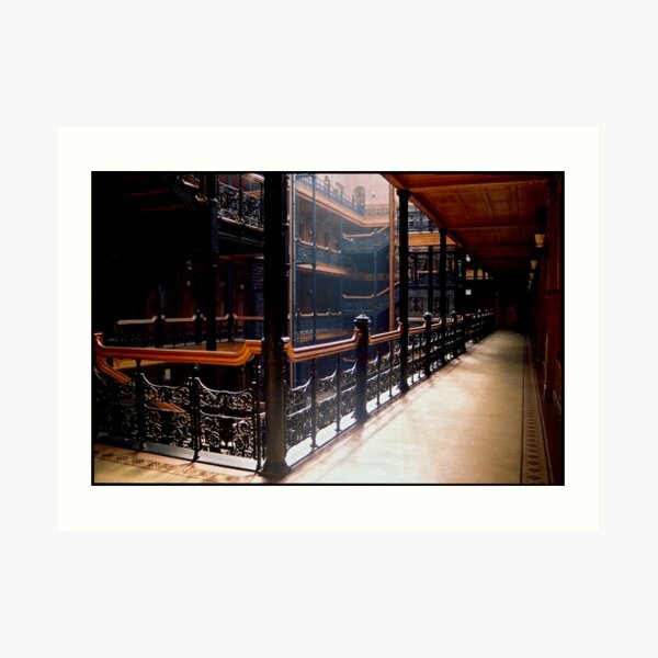 Bradbury Building Art Print
