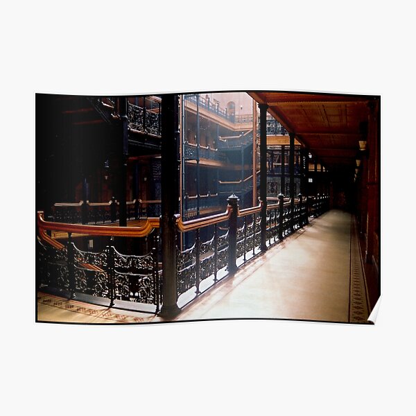 Bradbury Building Poster