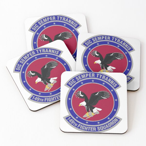 Item preview, 149th Fighter Squadron Patch - "Sic Semper Tyrannis" Eagle Insignia designed and sold by CharlieDesings.
