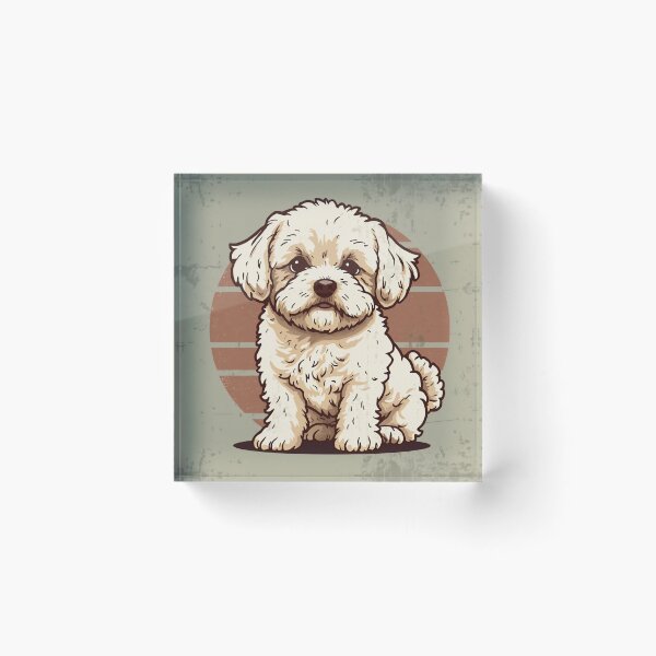 Artikelvorschau, Vintage Maltipoo Hemd entworfen und verkauft von TobyTheMaltipoo.