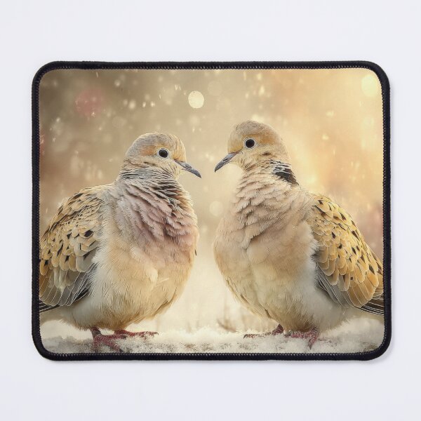 Item preview, Two doves in warm golden light designed and sold by olenapetol.