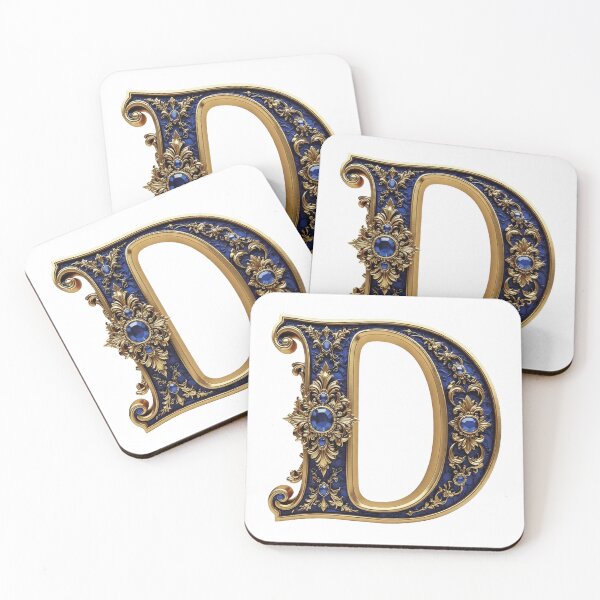 Item preview, Dimond D letter designed and sold by WildArtIT.