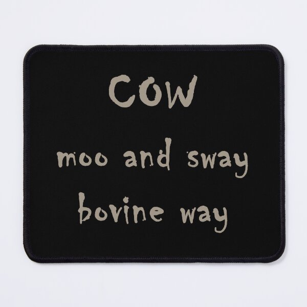 Item preview, Bovine Cow – Moo and Sway the Bovine Way designed and sold by Pet-DeLish.