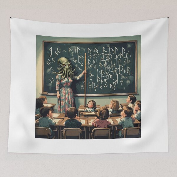 Item preview, Cthulu Homeroom designed and sold by Hejwych.