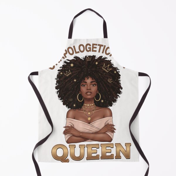 Item preview, Black Women Unapologetically Quen Juneteenth Black History Shirt designed and sold by Lunafy Design.