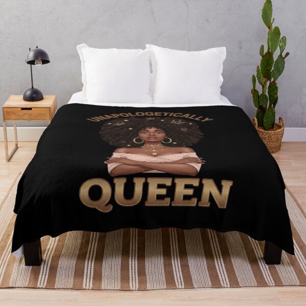 Item preview, Black Women Unapologetically Quen Juneteenth Black History Shirt designed and sold by Lunafy Design.