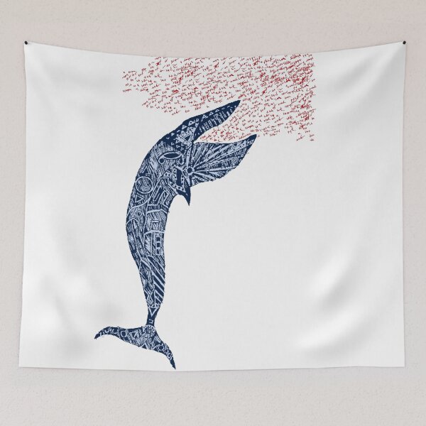 Item preview, Blue Whale Feeding designed and sold by Wundorlund.