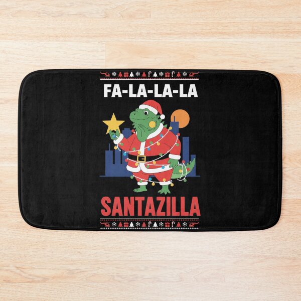 Item preview, Kaiju Christmas Santazilla Japanese Monster Dinosaur Boys designed and sold by faridman.