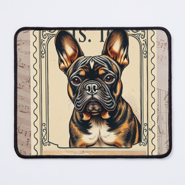 Item preview, Frenchie on Music Sheet designed and sold by NNDesigns2025.