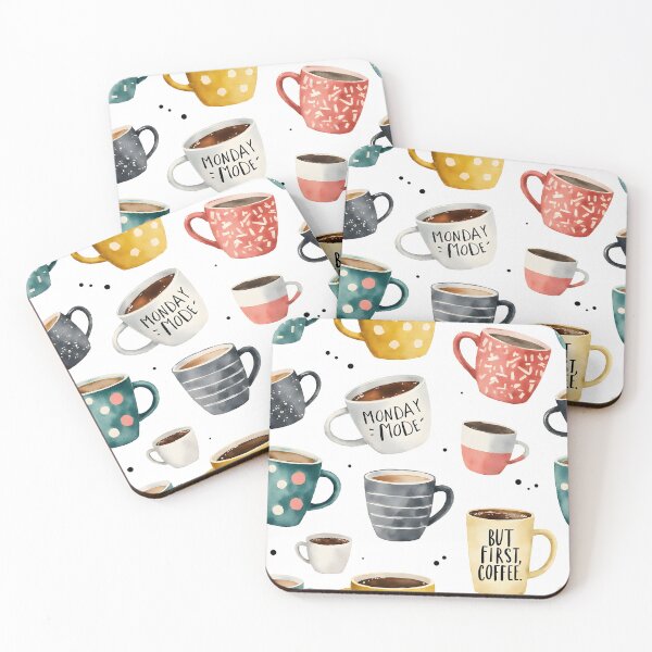 Item preview, First, wake up. Coffee can help. designed and sold by 3ling_Design.