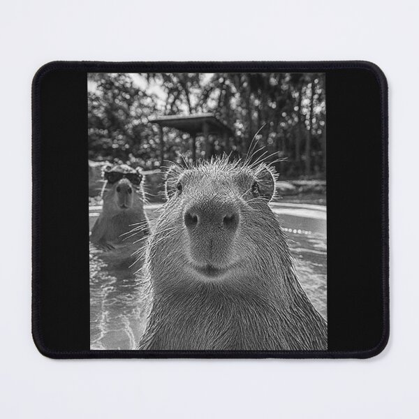 Item preview, Cool Capybara Selfie designed and sold by IdealDo.