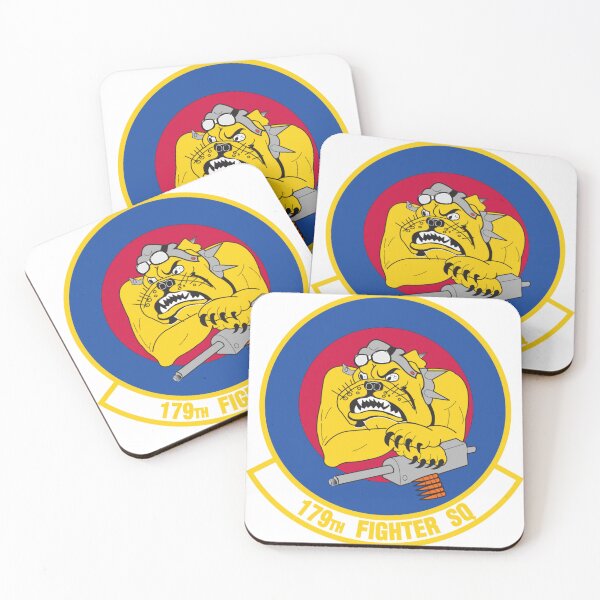 Item preview, 179th Fighter Squadron Patch - "The Combat Bulldog" Mascot Insignia designed and sold by CharlieDesings.