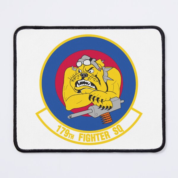 Item preview, 179th Fighter Squadron Patch - "The Combat Bulldog" Mascot Insignia designed and sold by CharlieDesings.