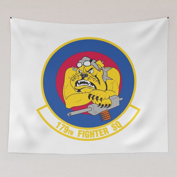 Item preview, 179th Fighter Squadron Patch - "The Combat Bulldog" Mascot Insignia designed and sold by CharlieDesings.