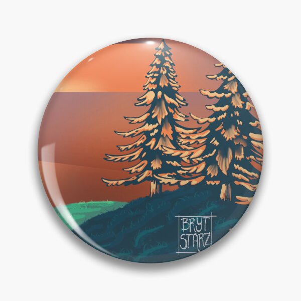 Item preview, Serene Nature Landscape Starry Night by: Bryt Starz designed and sold by BrytStarz.