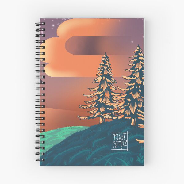 Item preview, Serene Nature Landscape Starry Night by: Bryt Starz designed and sold by BrytStarz.