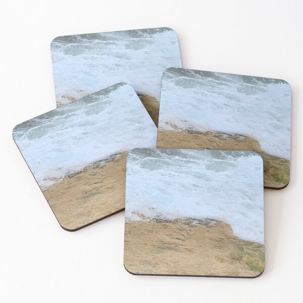 Item preview, Waves Washing Over Coastal Rock designed and sold by Torizo.