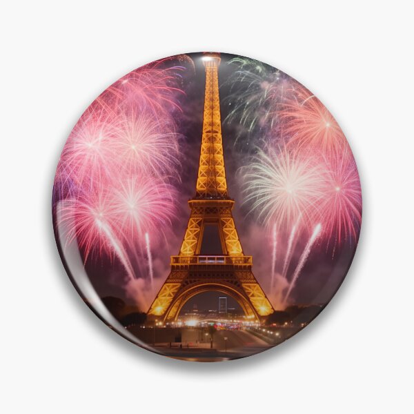 Item preview, Eiffel Tower Fireworks designed and sold by aykiradesigns.