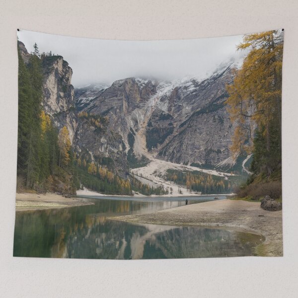 Item preview, Dolomite Valley with Riverbed designed and sold by caracatita75.